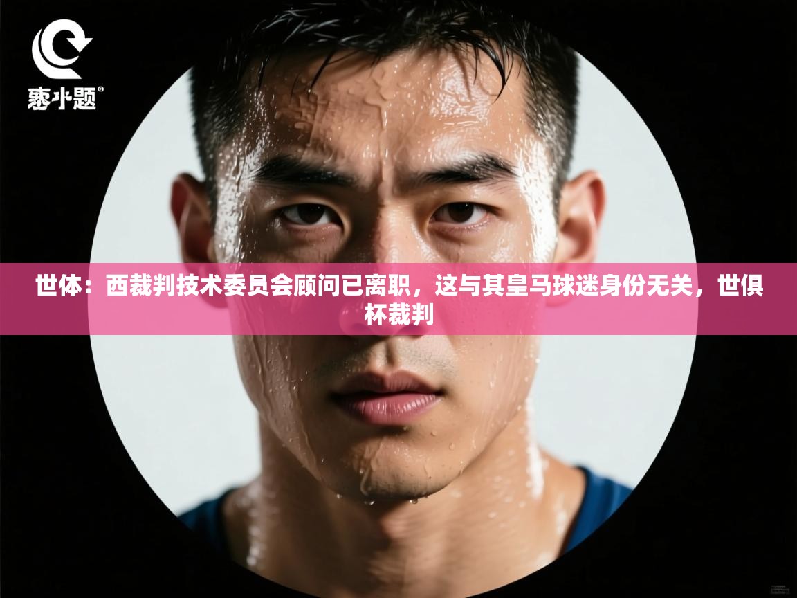 世体：西裁判技术委员会顾问已离职，这与其皇马球迷身份无关，世俱杯裁判  第1张
